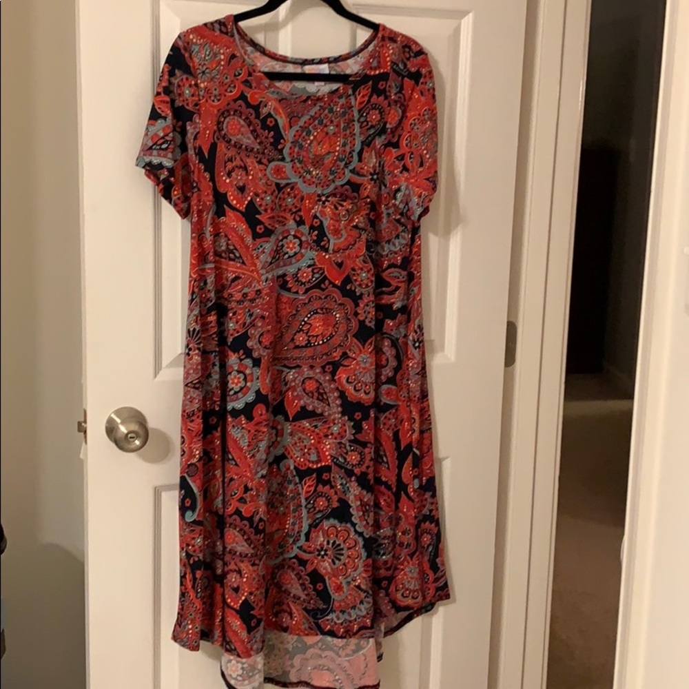 LulaRoe Carly Dress - Legging Material - Medium